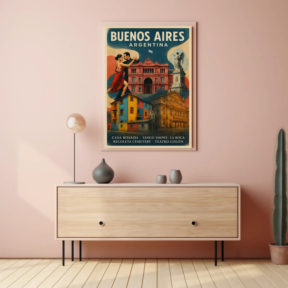 Discover Buenos Aires Poster