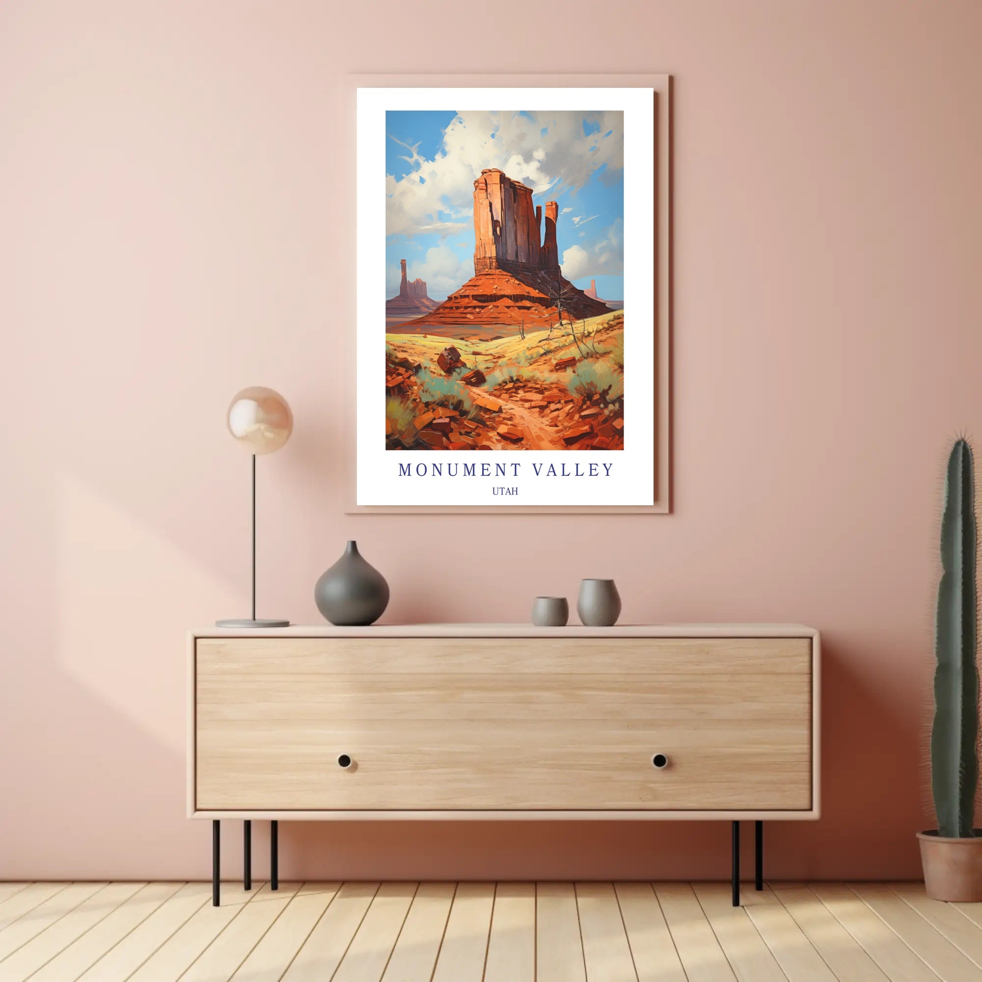Monument Valley Adventure Awaits Travel Poster PosterGoat