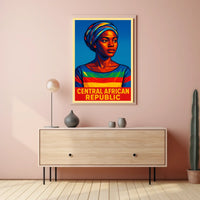 Central African Republic Cultural Poster