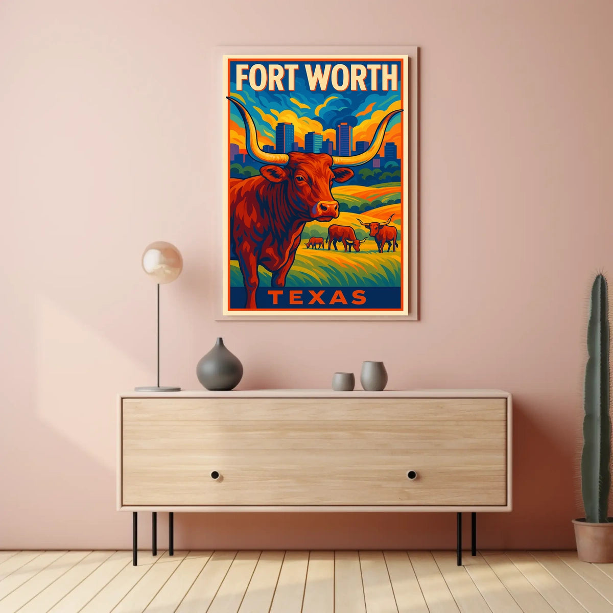 Fort Worth, Texas Poster