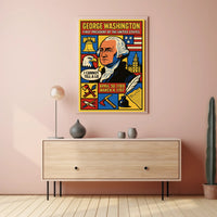 George Washington First President Poster PosterGoat