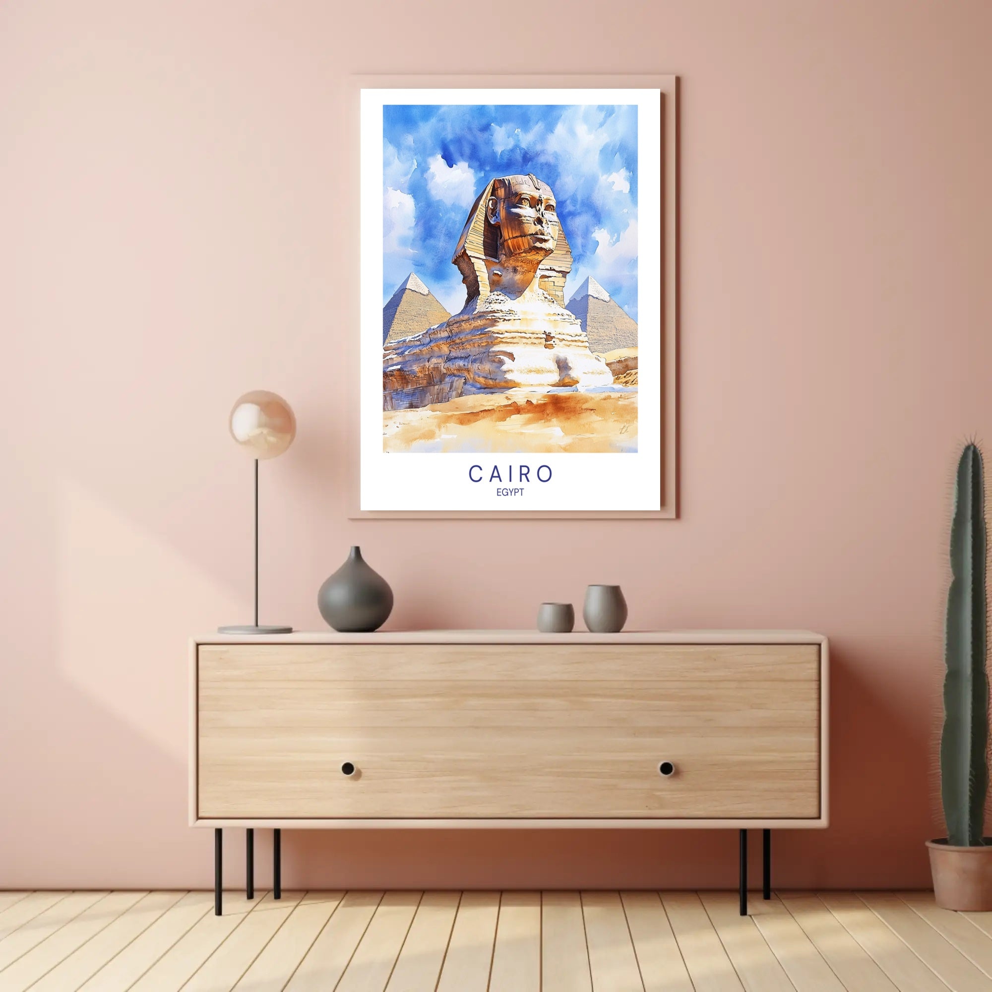 Majestic Cairo Poster PosterGoat