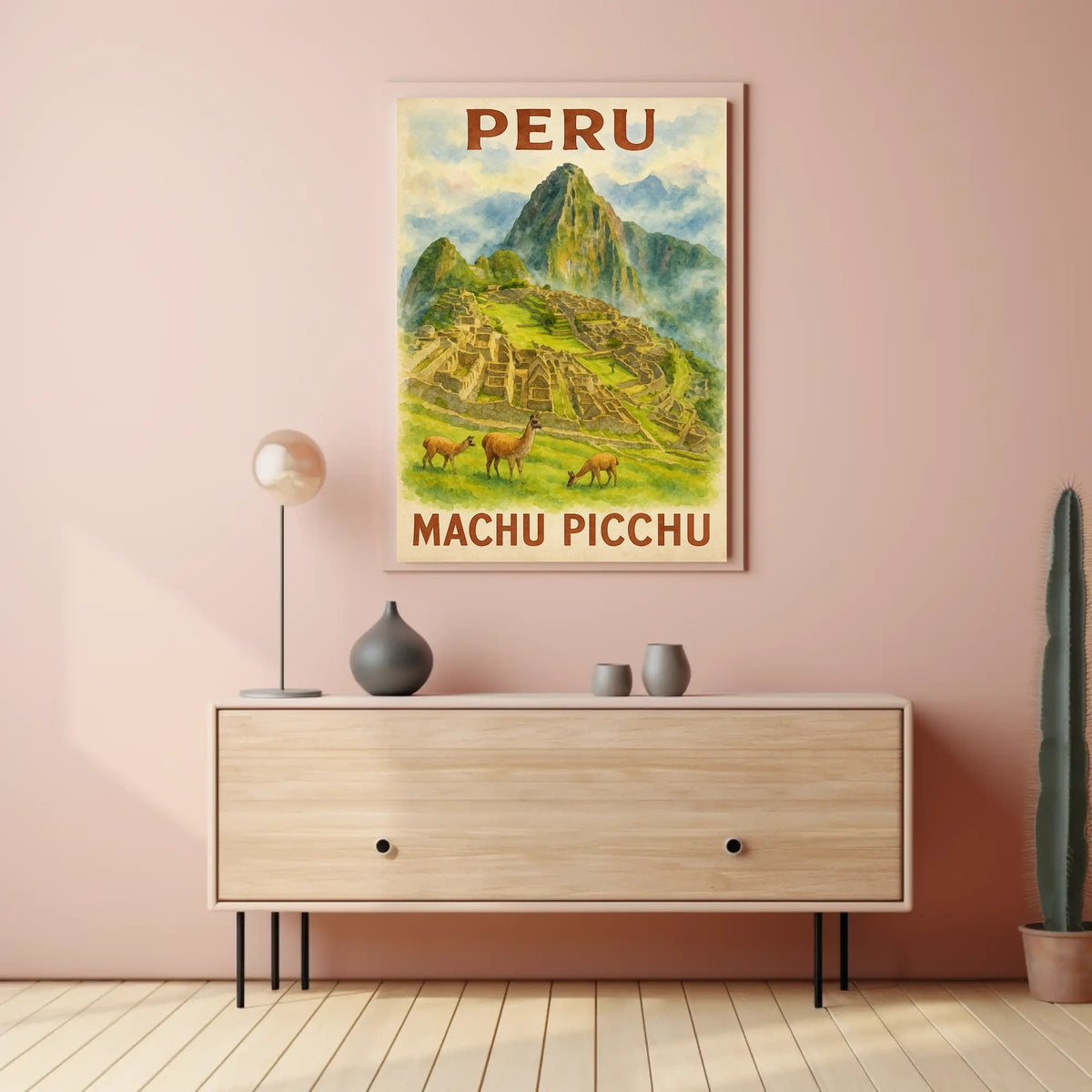 Discover Machu Picchu Poster
