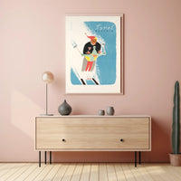 Skiing in Tyrol Poster PosterGoat