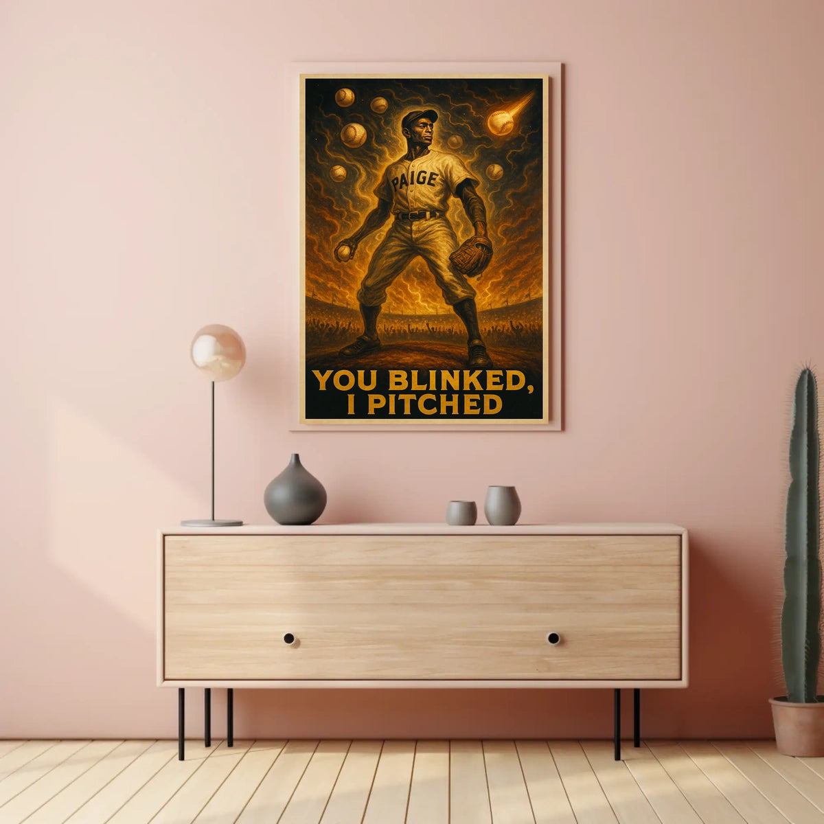 You Blinked, I Pitched Poster