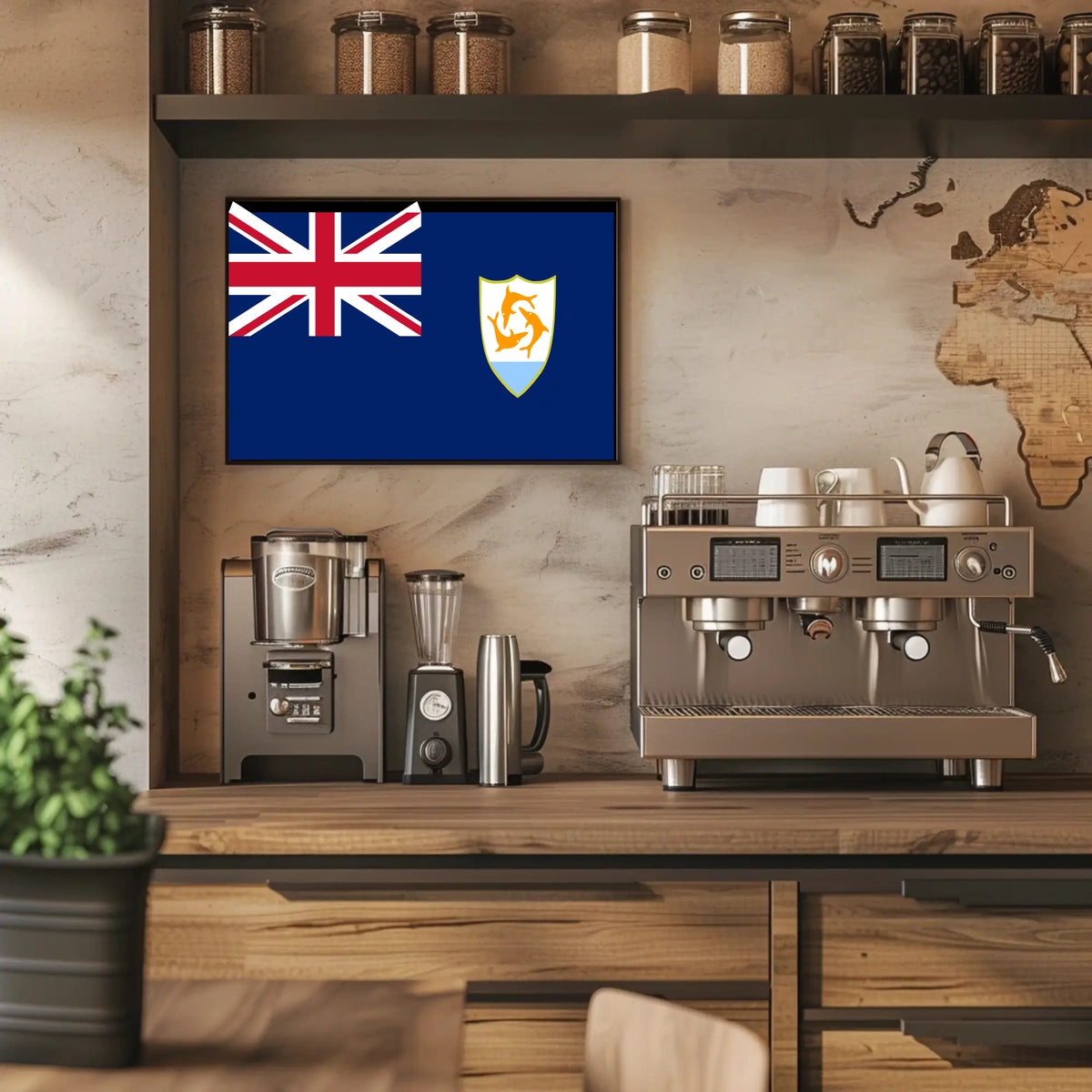 Anguilla Flag Poster