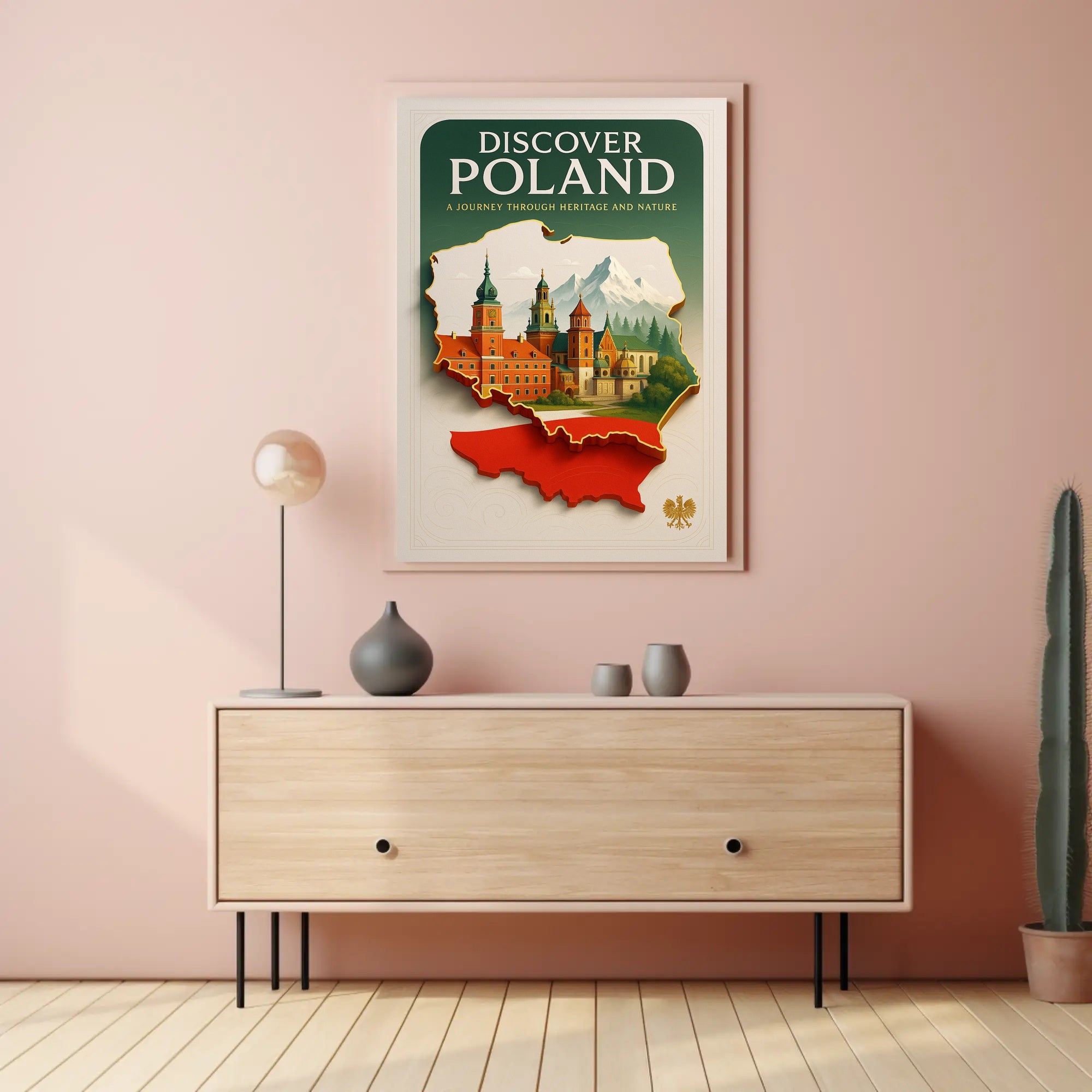 Discover Poland Poster PosterGoat