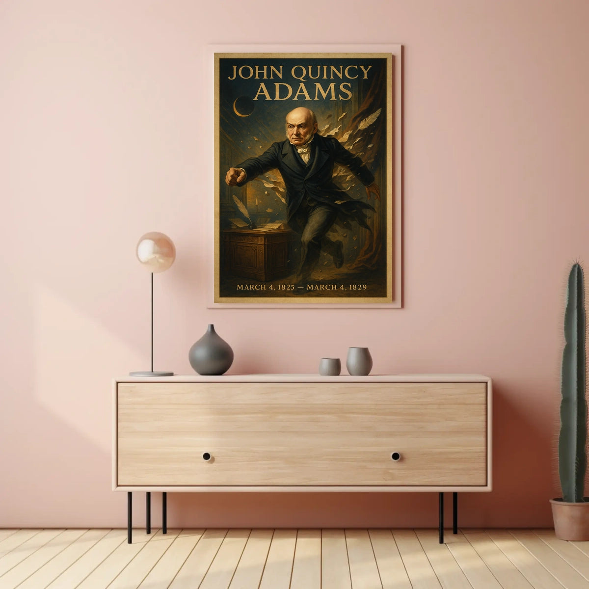 John Quincy Adams 6th President Poster