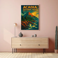 Acadia National Park Majestic Poster