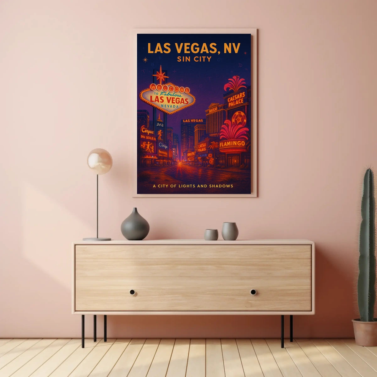 Las Vegas Sin City Poster