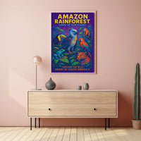 Amazon Rainforest Lungs of Our Planet Poster