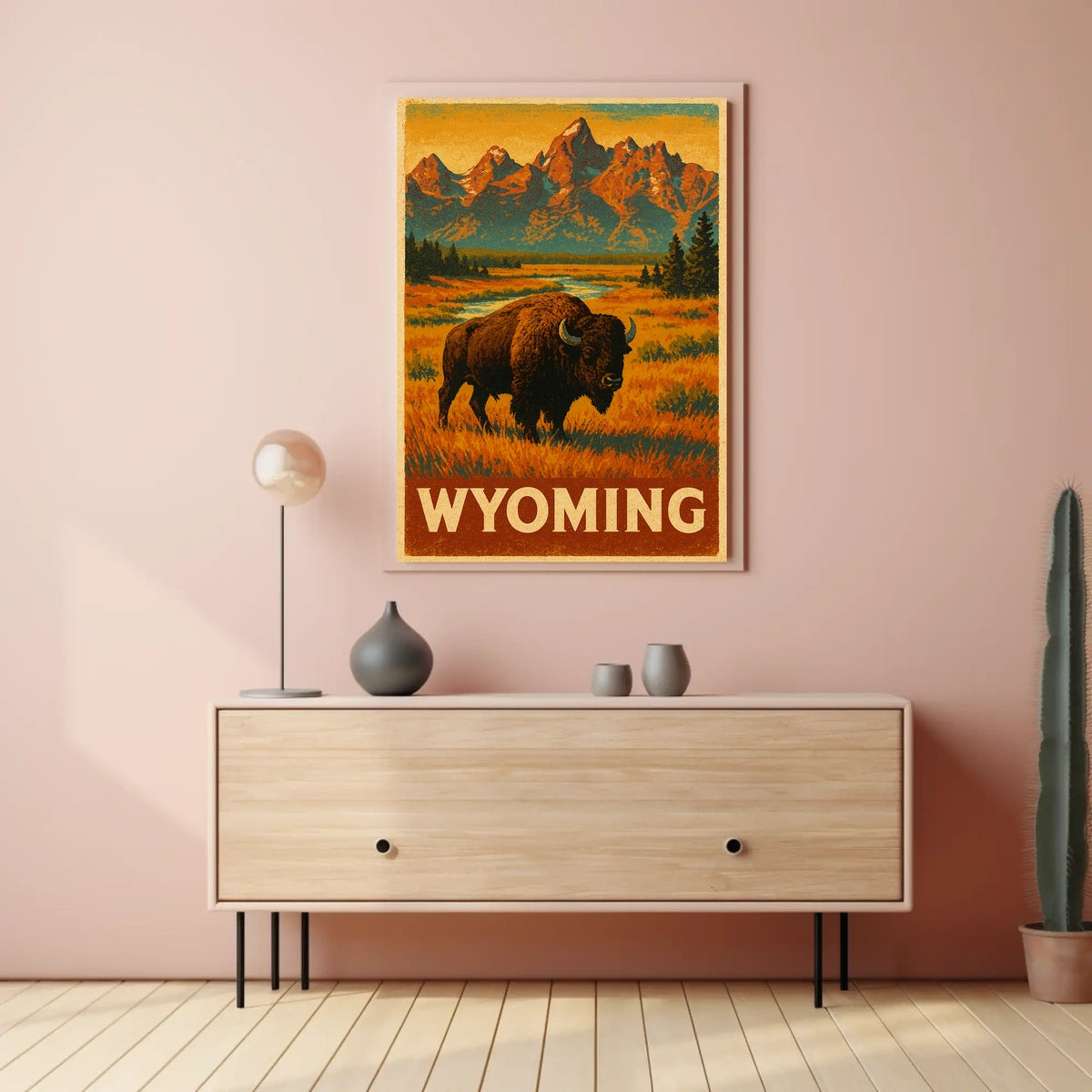Wyoming Wilderness Poster