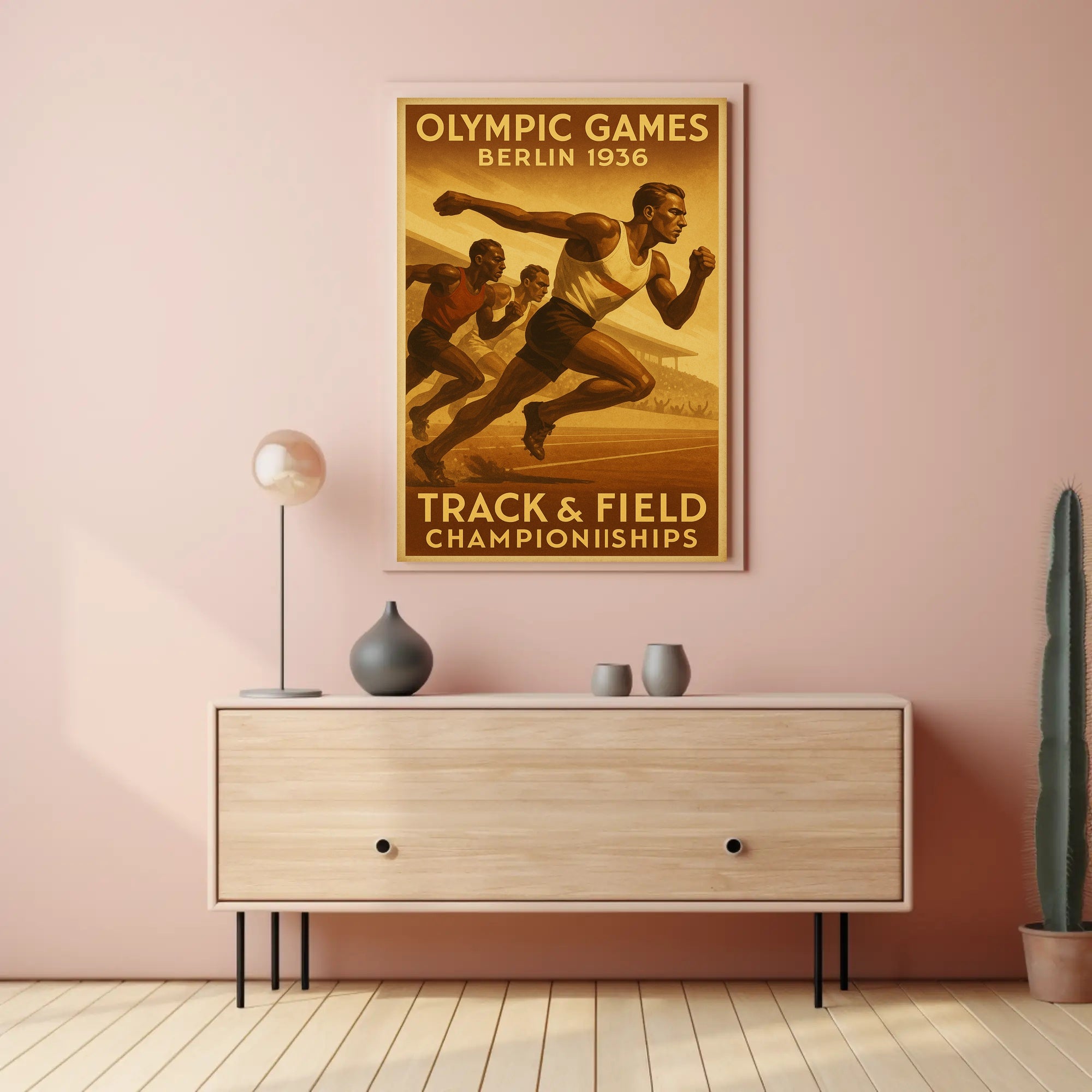 Berlin 1936 Olympic Games Poster