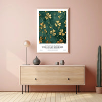 William Morris Cotton Prints Exhibition Poster