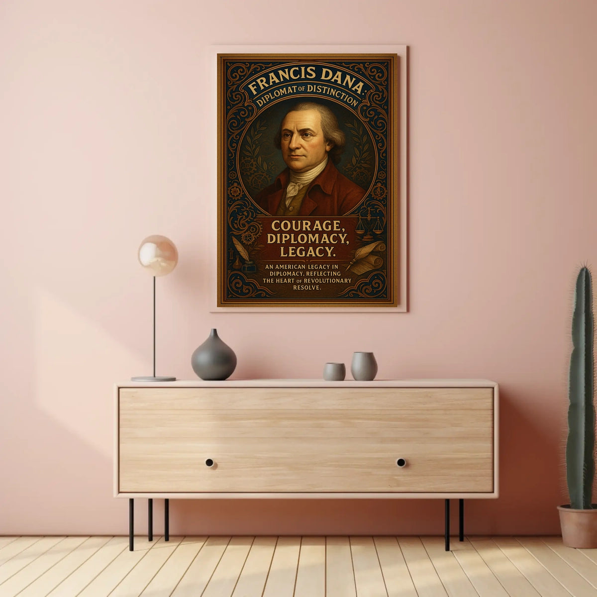 Francis Dana Diplomat of Distinction Poster