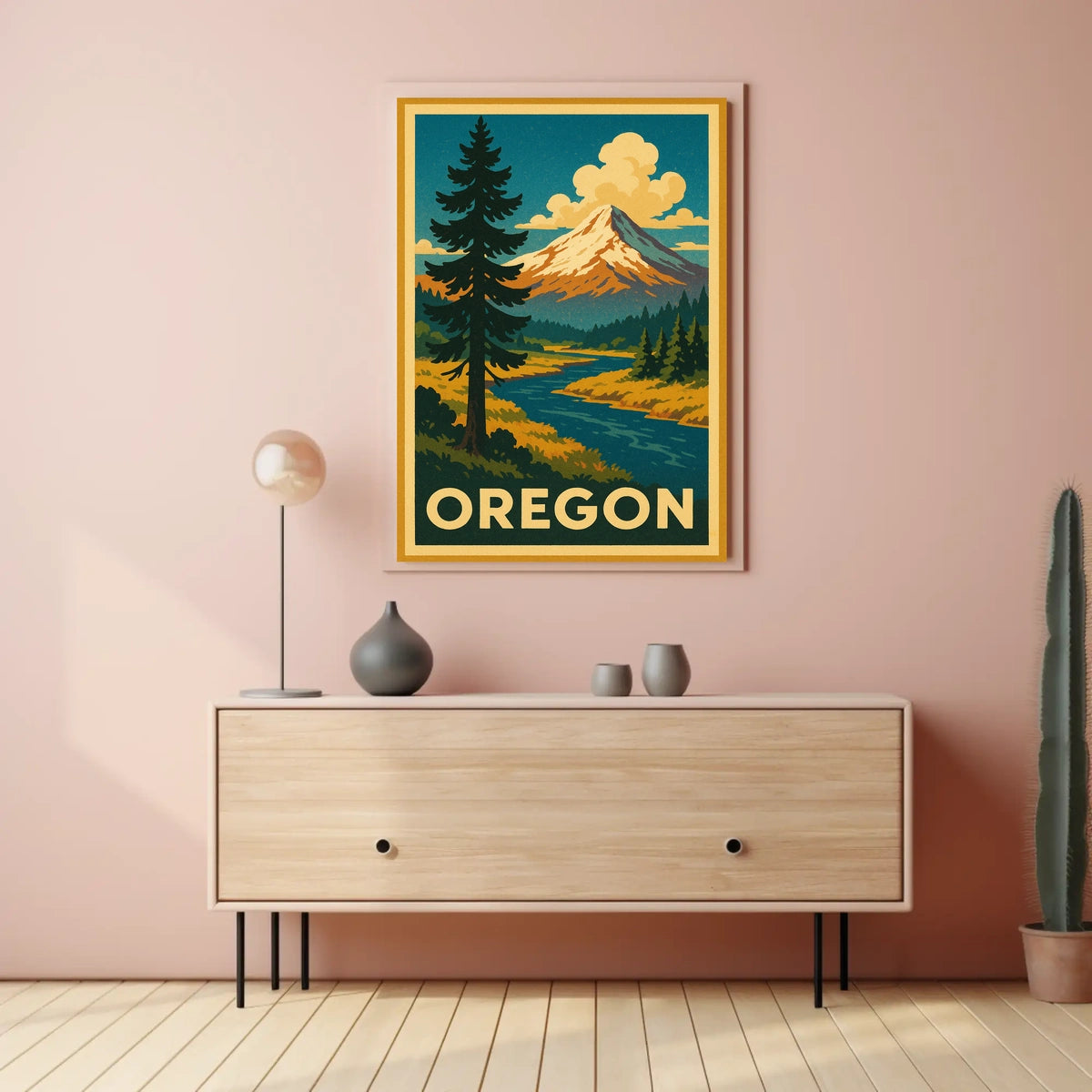 Oregon Scenic Poster