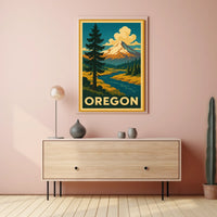 Oregon Scenic Poster