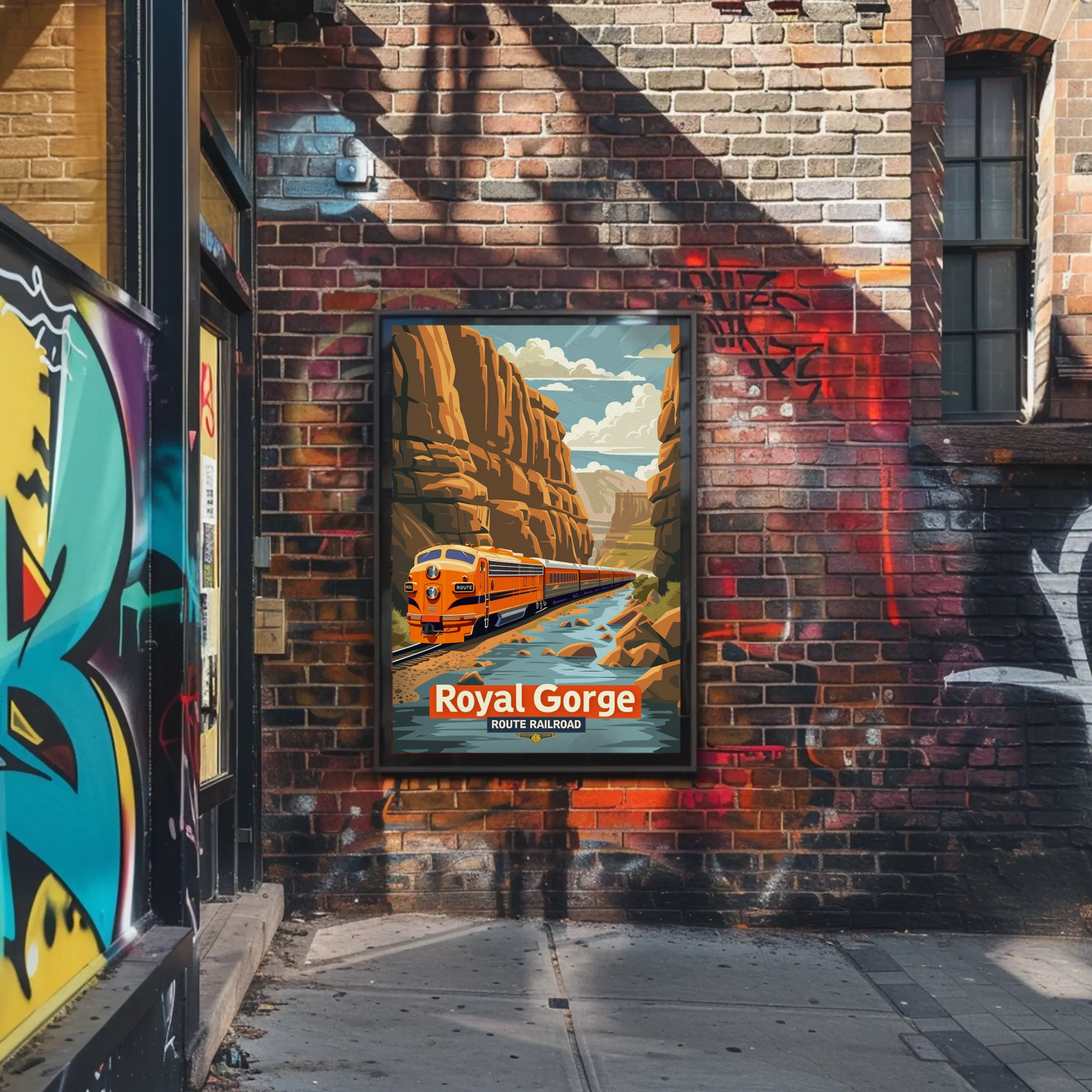 Royal Gorge Vintage Poster
