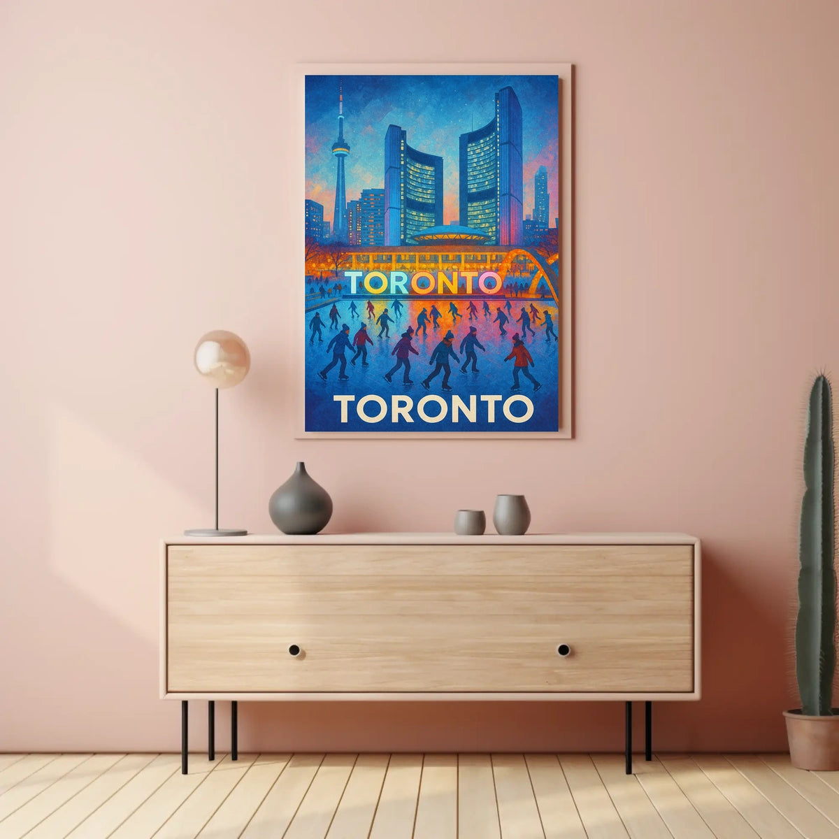 Toronto Winter Wonderland Poster