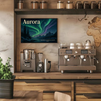 Aurora 2024 Travel Poster Wall Art Print