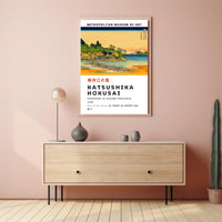 KATSUSHIKA HOKUSAI Enoshima in Sagami Province Poster