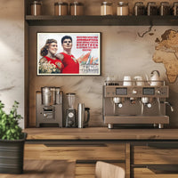 Soviet Athletic Unity Motivational Propaganda Poster