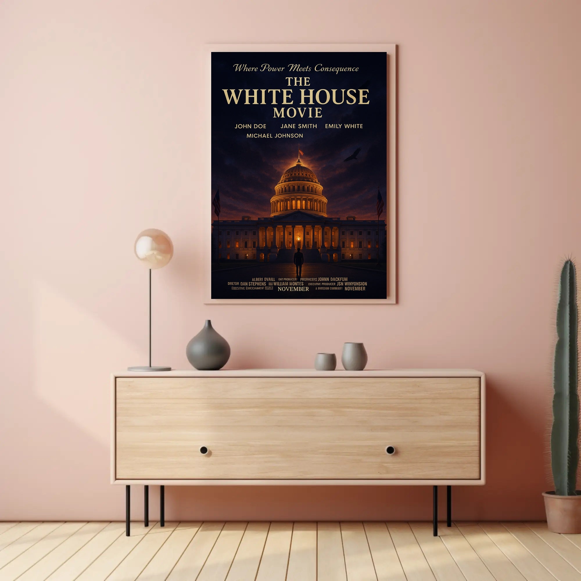 The White House Movie Poster PosterGoat