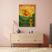 Discover Georgia A Symphony Of Poster