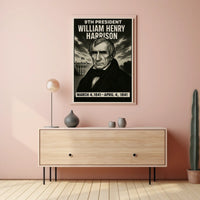 William Henry Harrison 9Th President Poster