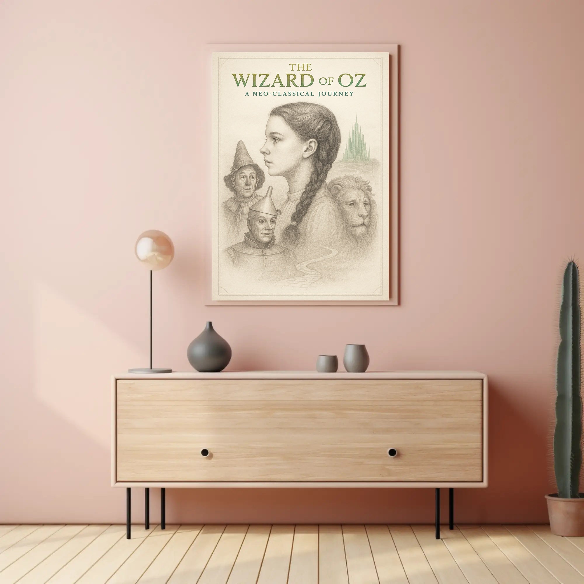 The Wizard of Oz Fantasy Poster PosterGoat