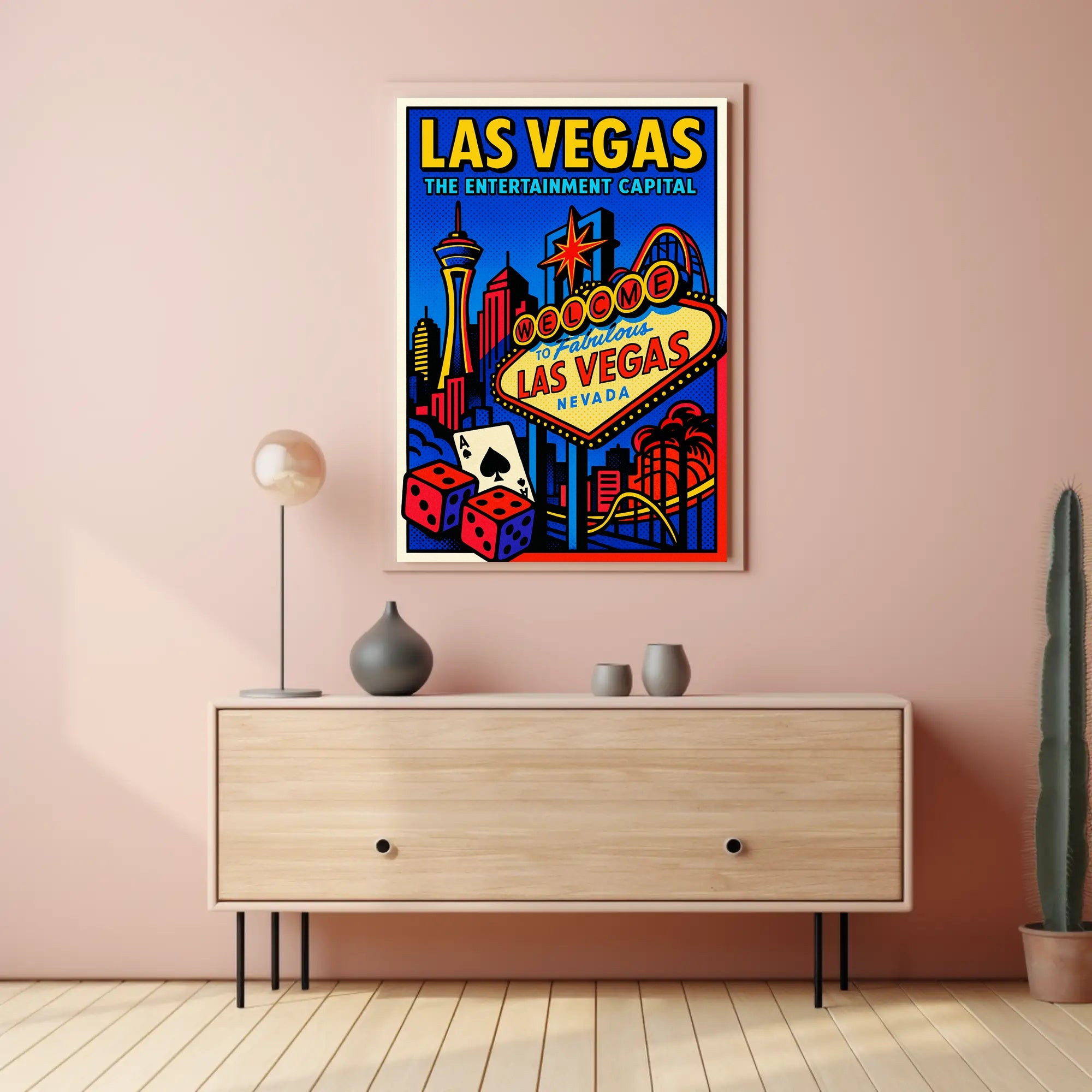 Welcome to Las Vegas Poster PosterGoat
