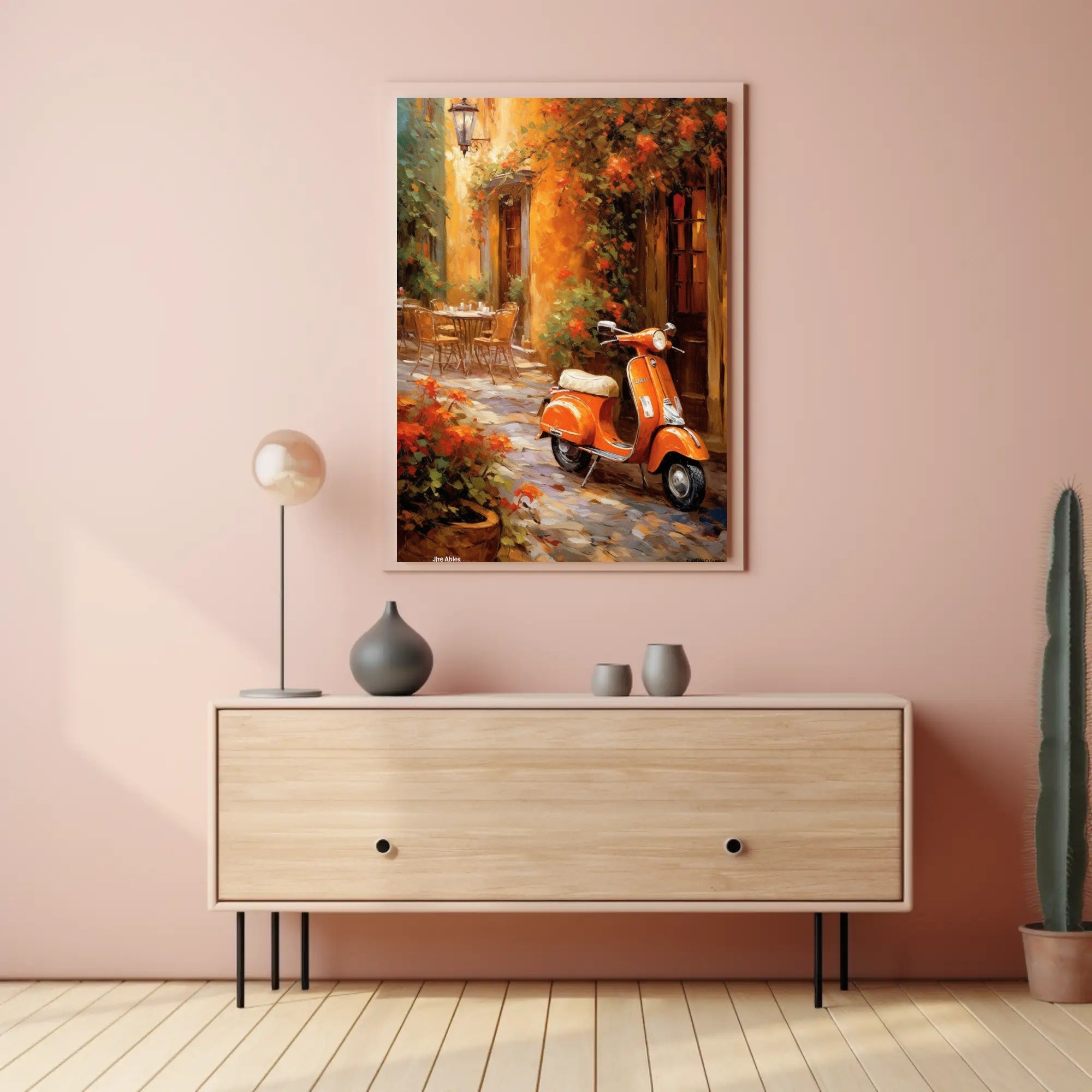 Charming Alleyway Retreat Poster