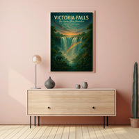 Victoria Falls The Smoke That Thunders Poster
