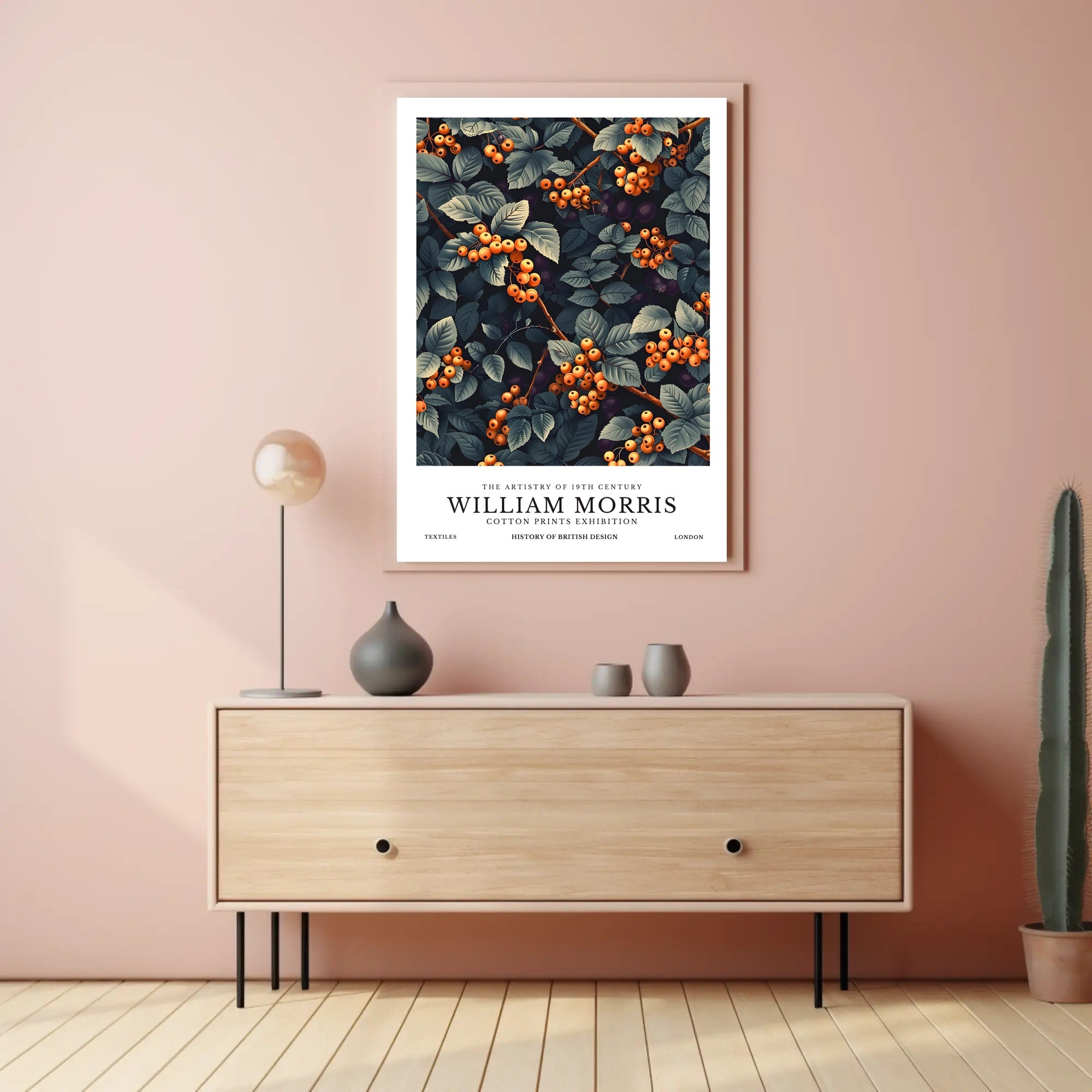 William Morris 19th Century Art Poster