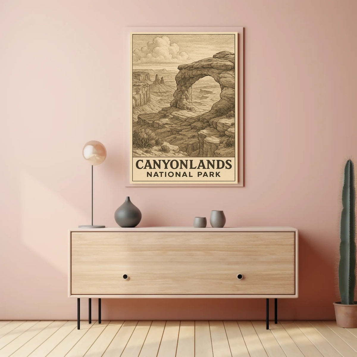 Canyonlands National Park Panorama Poster