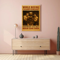World Boxing Championship Poster
