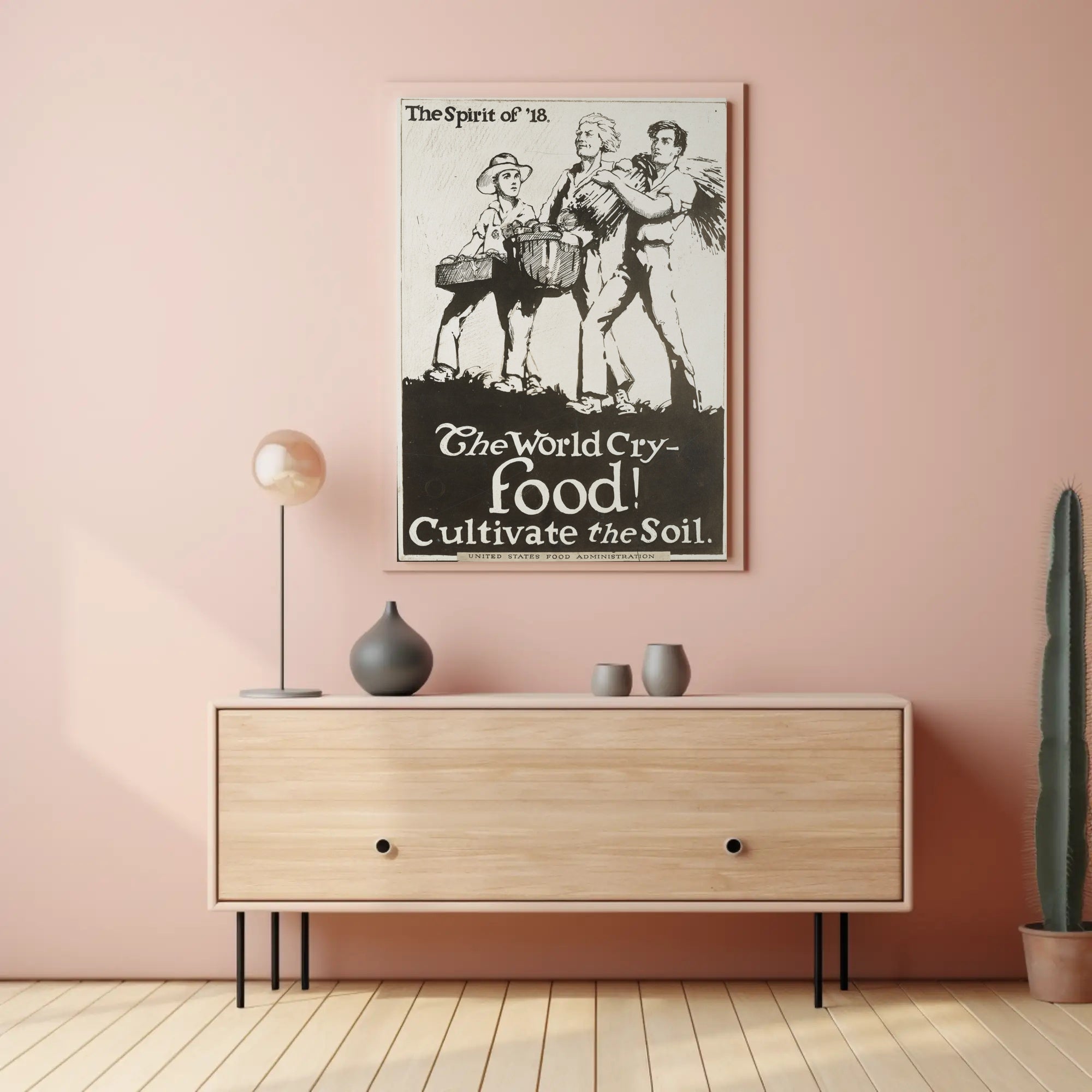 The Spirit of '18 Patriotic Propaganda Poster PosterGoat