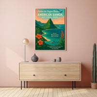 National Park Coastal Adventure Poster
