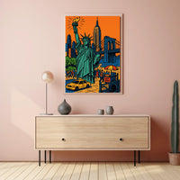 New York City Vibes Poster