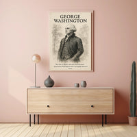 George Washington Vintage Presidential Historical Poster PosterGoat