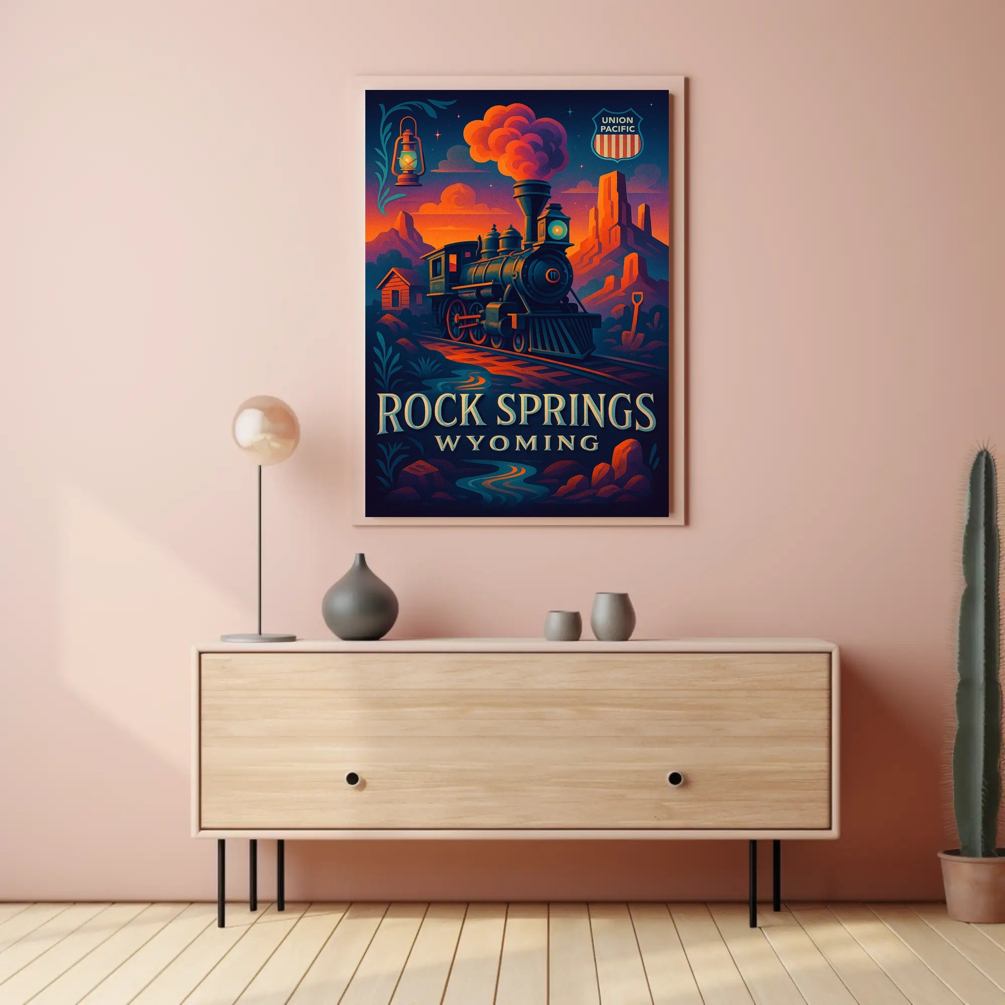 Rock Springs Wyoming Poster