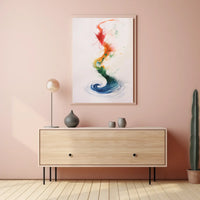 Vintage Retro Cars Mid-20th Century Poster