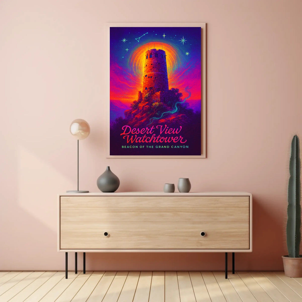 Desert View Watchtower Beacon of the Grand Canyon Poster