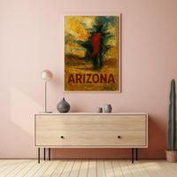 Arizona Impressionist Landscape Poster