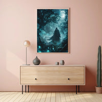 Enchanted Nocturne Art Poster for Home Decor and Wanderlust Enthusiasts PosterGoat