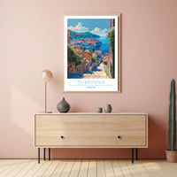 Scenic View of Dubrovnik Poster