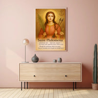 Saint Philomena Poster PosterGoat