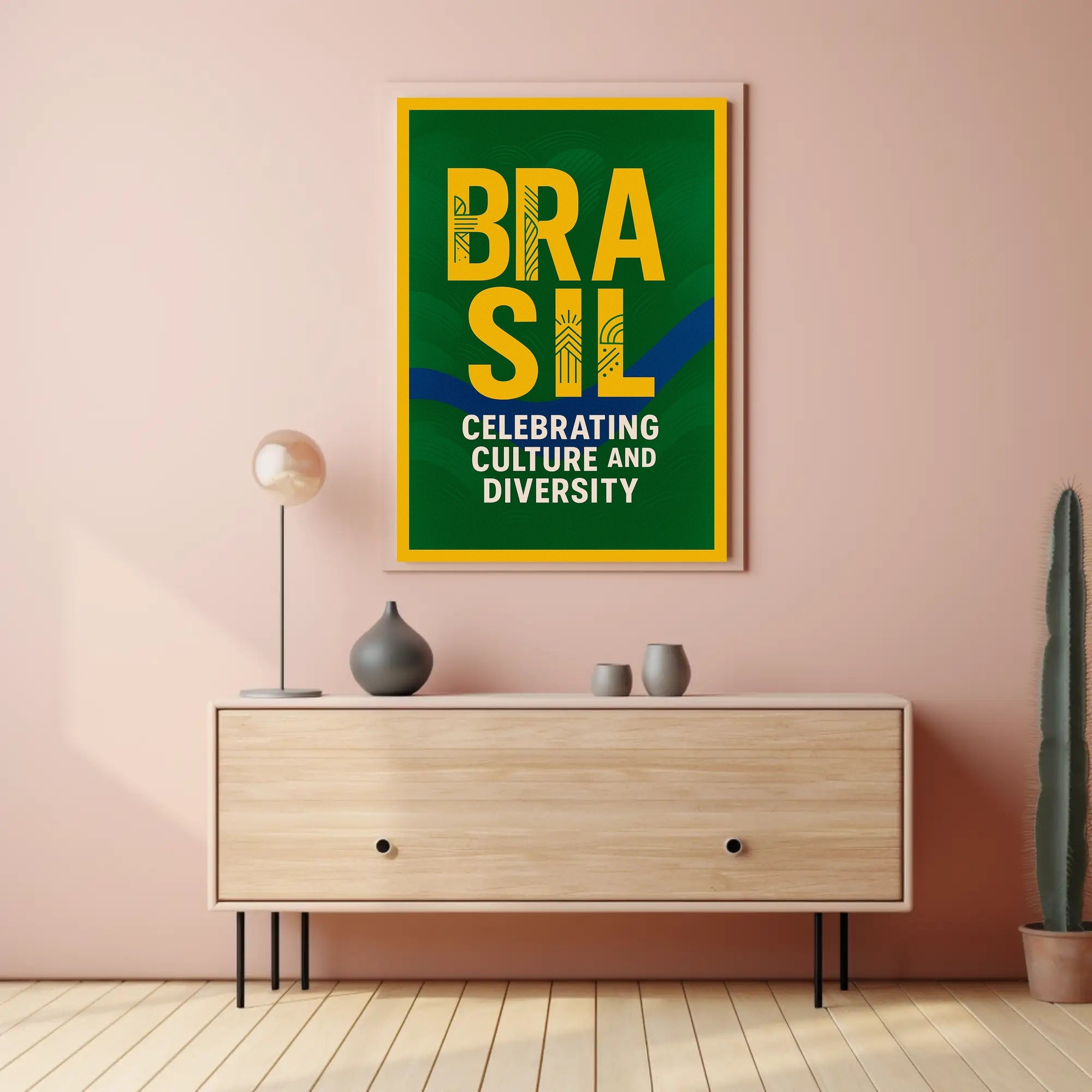 Celebrating Brazil Poster PosterGoat