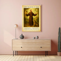 Saint Francis of Assisi Poster PosterGoat