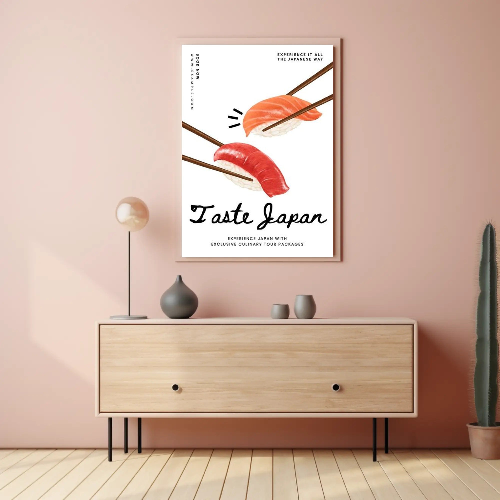 Taste Japan Poster PosterGoat